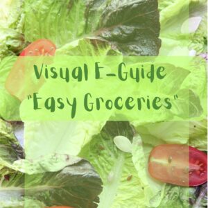 Visual E-guide "Easy groceries"